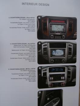 Mitsubishi Pajero Typ V8 Zubehör Programm März 2013