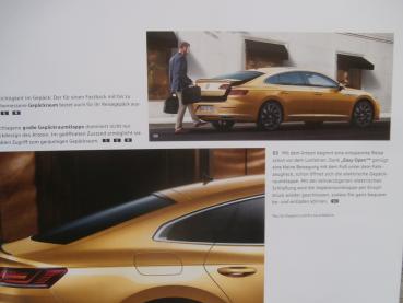 VW Arteon Prospekt Juli 2018