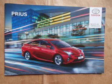 Toyota Prius +Executive Prospekt +Preisliste 3/2016 NEU