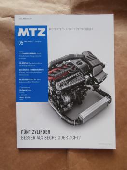 MTZ 5/2010 Effizienzsteigerung, Zweistufige Turboaufladung,Emissionsverhalten,5 Zylinder,