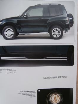 Mitsubishi Pajero Typ V8 Zubehör Programm März 2013