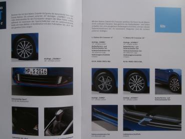 Suzuki Baleno Zubehör Prospekt +Preisliste April 2016