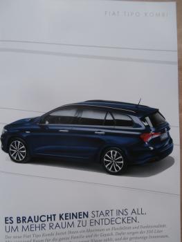 Fiat Tipo 5-Türer 4-Türer Kombi Typ356 Benziner Diesel Prospekt Februar 2015