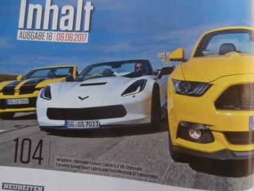 Auto Zeitung 18/2017 Tesla 3, VG: Audi Q5 vs. Stelvio vs. XC60 vs. GLC, Ateca vs. Q3,718 Boxster vs. TT RS,Seat Ibiza Kaufberatung