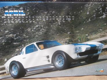 Chrom & Flammen Kalender 1997 The American Way of Drive 31x42cm Format