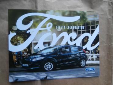 Ford Fiesta Celebration Prospekt April  2016 NEU