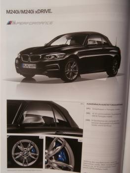 BMW 218i 220i 230i 218d 220d 225d M240i +xDrive F23 März 2018
