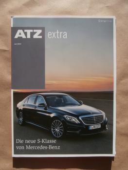 ATZ extra Mecedes Benz S-Klasse BR222 +Poster Juli 2013 Sonderheft