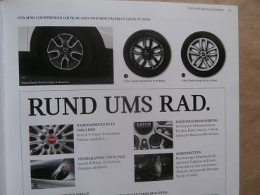 BMW Mini Original Zubehör +Teile + Collection +Designlinie Union Jack +Gold Jack +JCW 2/2017