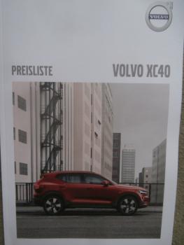 Volvo XC40 T3 T4 +AWD D3 D4 AWD+R Design Preisliste 20.März 2019