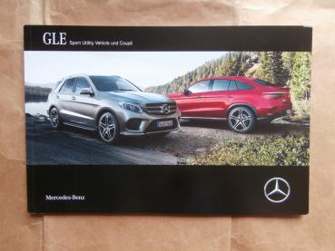 Mercedes Benz GLE & Coupé 250d 350d 500 4Matic AMG GLE 43 63 63S +Nighpaket Juni 2016