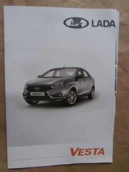 Lada Vesta +Luxus Prospekt Juli 2017