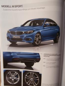 BMW 320i 330i 340 +xDrive,318d,320d 325d 330d 335d F34 Gran Turismo Juli 2017 Preisliste