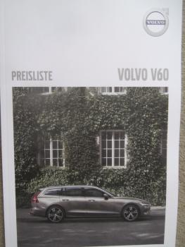 Volvo V60 T4 T5 +AWD T8 Twin Engine +Polestar D3 D4 Preisliste vom 20.März 2019