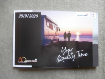 Eura Mobil 2019/2020 Integrierte +Teilintegrierte +Alkoven Prospekt August 2019+Preisliste