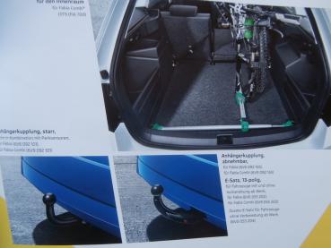 Skoda Fabia (Typ NJ) Zubehör Katalog  April 2016