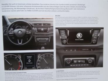 Skoda Fabia Clever 1.0L MPI TSI 1.4tDI 66kw 77kw +Preise November 2017