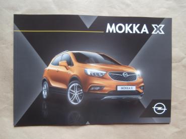 Opel Mokka X Prospekt März 2018