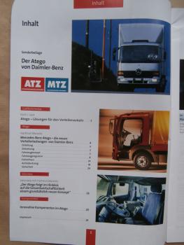 ATZ MTZ Daimler Benz Atego Sonderbeilage