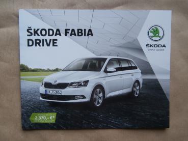 Skoda Fabia Drive (Typ NJ) Dezember 2016