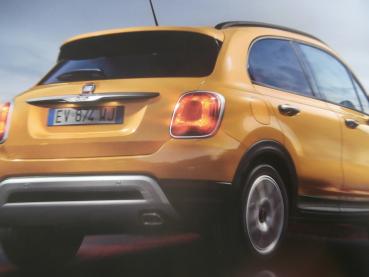Fiat 500X Pop Pop Star Lounge +Cross +Winterpaket Prospekt Juni 2017 NEU