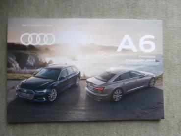 Audi A6 +Avant (Typ 4K) Preisliste Modelljahr 2019 35TDI 40TDI +quattro 45TDI 50TDI 45TFSI 55TFSI +quattro