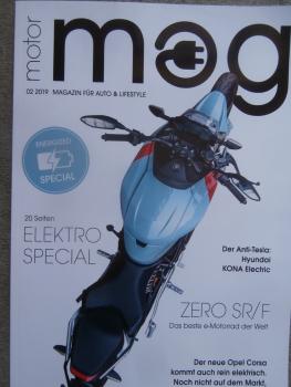 motor mag 2/2019 Elektro Special, McLaren 600LT Spider, Bentley Continental GT,SUV Special +BMW X7,