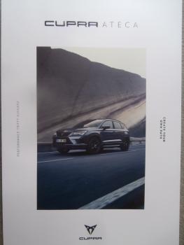 Cupra Ateca Prospekt Februar 2019 NEU