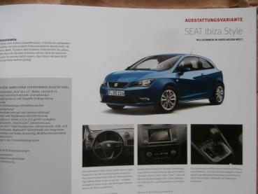 Seat Ibiza (Typ 6J/6P) SC ST +Preisliste Mai 2016 NEU