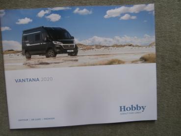 Hobby Vantana Ontour De Luxe Premium 2020 Prospekt K60FT K65ET +Preisliste