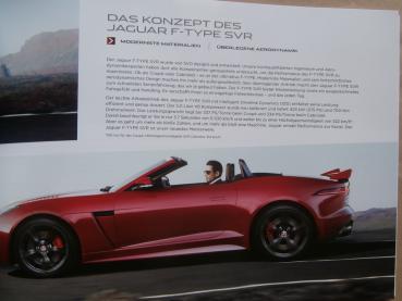 Jaguar F-Type +R-Dynamic +400 Sport +R +SVR Buch 2016 NEU