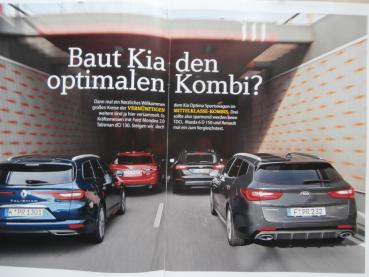 Auto Straßenverkehr 26/2016 Kia Optima Sportswagon vs. Ford Mondeo vs. Mazda6 vs. Renault Talisman,