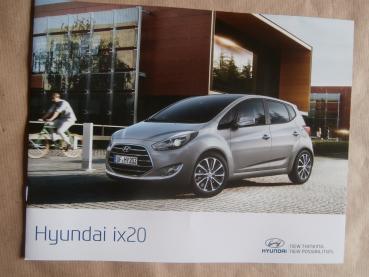 Hyundai ix20 Prospekt August 2017