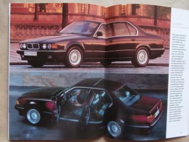 BMW Programm 1993 E36 +Cabrio 5er Reihe E34,7er Reihe E32 +850CSi E31 +M3 M5