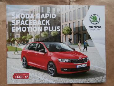 Skoda Rapid Spaceback Emotion Plus November 2016