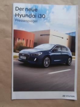 Hyundai i30 Pressespiegel ADAC motorwelt AMS,Auto Bild, Heilbronner Stimme, tz,Autozeitung,FAZ März 2017