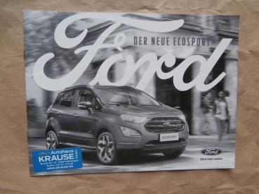 Ford Ecosport Preislite +ST-Line 6.September 2017
