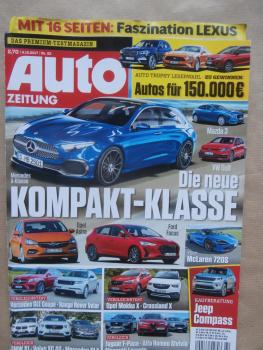 Auto Zeitung 22/2017 McLaren 720S, Mokka X vs. Crossland X, F-Pace vs. Stelvio vs. Levante, X1 vs. XC40 vs. GLA,