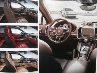 Porsche Cayenne (957) Diesel +S +E-Hybrid +GTS +Turbo +S Buch März 2016 NEU