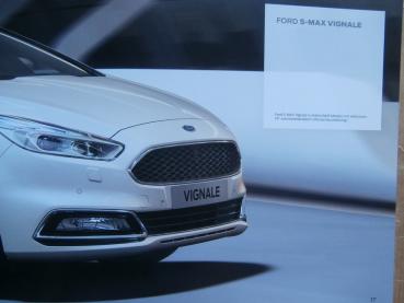 Ford Vignale Range Edge S-Max Mondeo +Kollektion Juni 2016 NEU