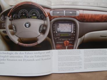 Jaguar S-Type 27l V6 TD 3.0l V6 Executive +4.2L V8 +S-Type R V8 S/C Prospekt Oktober 2006