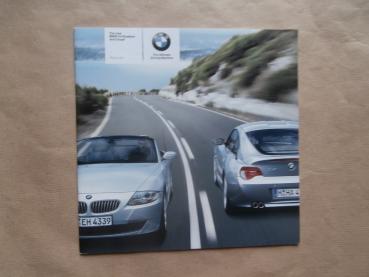BMW Z4 Roadster 2.0i SE 2.5iSE I Sport si SE Roadster 3.0si SE +Coupé E86 Pricelist March 2006