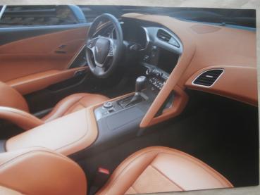 Chevrolet Corvette Stingray C7 Katalog 2015 Coupé Cabrio LT6.2V8 MT7 +Preisliste Rarität