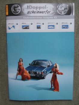 Der Doppelscheinwerfer Clubnachrichten Nr.63 7er Edition 40 Jahre vs. E23,