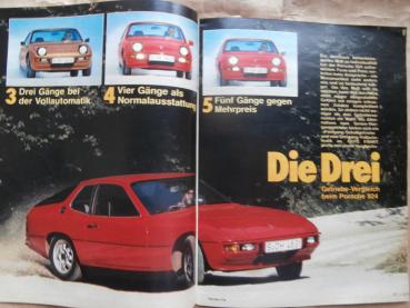 Gute Fahrt 11/1978 Audi 100 Typ 43 Diesel, Porsche 924 Getriebe Vergleich,VW T2,