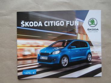 Skoda Citigo Fun Prospekt September 2016