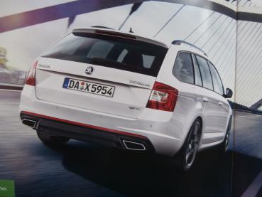 Skoda Octavia RS Typ 5 E Prospekt Mai 2016