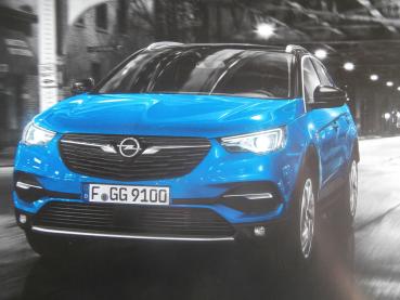 Opel Grandland X Prospekt +Preisliste August 2017