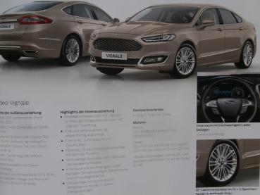 Ford Mondeo 4-türer 5-türer +Turnier Dezember 2016