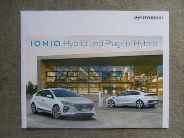 Hyundai IONIQ Hybrid und Plug-in-Hybrid Prospekt Februar 2019